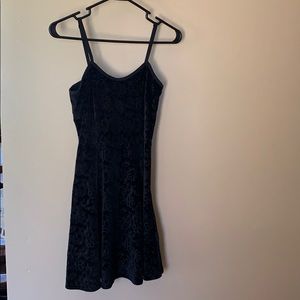 Black Velvet Dress